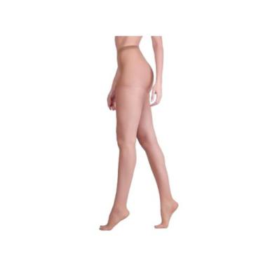 Imagem de Meia Calça Fem Adulto Lupo Loba Fio 15 Clássica Fina 5760 , Natural, G