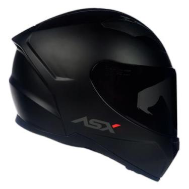 Imagem de Capacete asx city solid, PRETO/GRAFITE