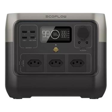 Imagem de EcoFlow River 2 Pro 768Wh 800W 127V Estação Energia Portátil Camping E