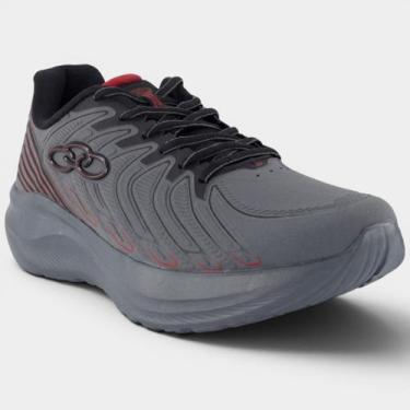 Imagem de Tênis Olympikus Volcan 2 Masculino - Chumbo e Preto - 39, 39