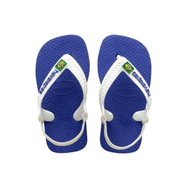 Imagem de Chinelo Havaianas Baby Brasil - AZUL - 25/26-Masculino