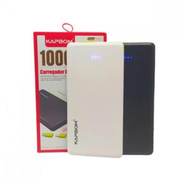 Imagem de Power Bank Portátil 1000mAh com 3 Tipos de Entrada - Kapbom