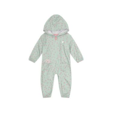 Imagem de Macacão Soft Estampado bebê menina Brandili Ref 55750, G, Verde