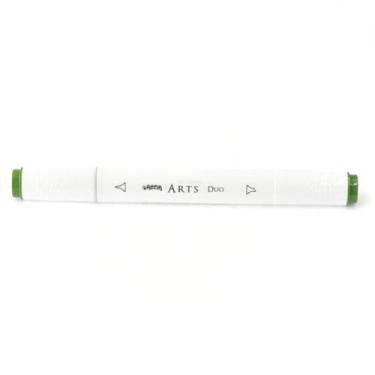 Imagem de Marcador Artístico Arts Duo 2 Pontas Renk Profissional -, Verde Exérci