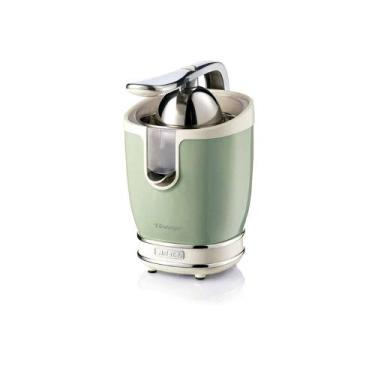 Imagem de Espremedor de frutas ariete vintage pro elétrico 60w em aço inox verde