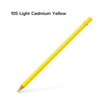 Imagem de Lápis de Cor Faber Castell Polychromos Avulso, 105 Light Cadmium Yello