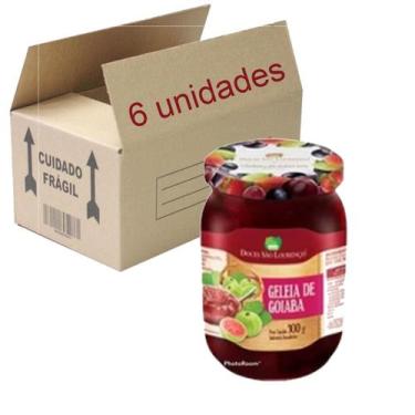 Imagem de Geleia de Goiaba SÃO LOURENÇO 210g (6 unidades) - São Lourenço Aliment