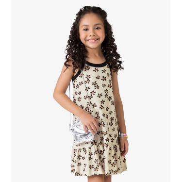 Imagem de Vestido Infantil em Malhão Fruit Rovi Kids Bege