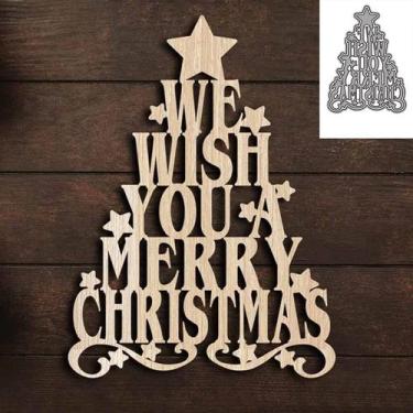Imagem de Matriz de corte de metal para scrapbooking DIY Árvore de Natal - DIY S