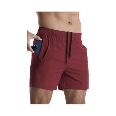 Imagem de Shorts De Treino Masculinos De Secagem Rápida Para Corrida, Academia E