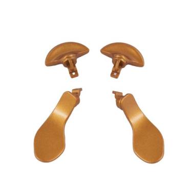 Imagem de Paddles para Controle Dogxiong PS5 DualSense Edge Dourados 4 unidades