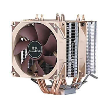 Imagem de Cooler De CPU Com Ventilador De 90mm, Resfriamento a Ar, Torres Duplas