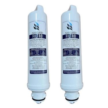 Imagem de Kit com 2 Filtros Refil Aquaturbo para Purificadores Electrolux PE11, 