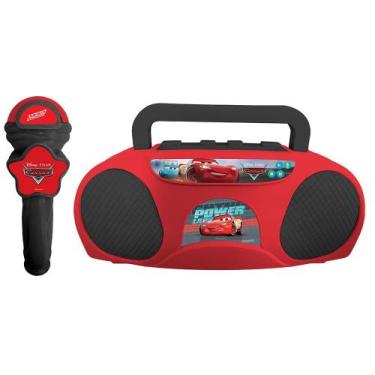 Imagem de Boombox Karaoke Infantil Carros - Candide