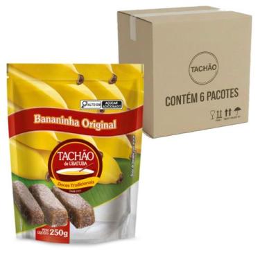 Imagem de Kt c/ 6und Bananinha Original TACHÃO DE UBATUBA 250g