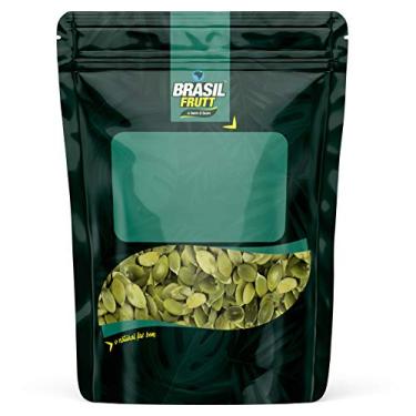 Imagem de Brasil Frutt Semente de Abóbora sem Casca Torrada e Salgada pacote 200g