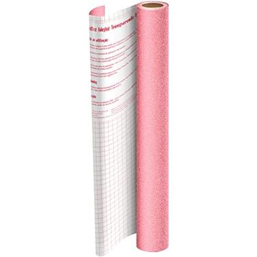 Imagem de Dac 1703RS Rolo de Plástico Adesivo com Glitter, Rosa, 45 Cm X 10 Mt
