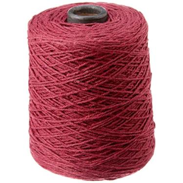 Imagem de Barbante Colorido, Euroroma, 600 g, Bordô, 4/6 Fios, Rolo de 610 Metros