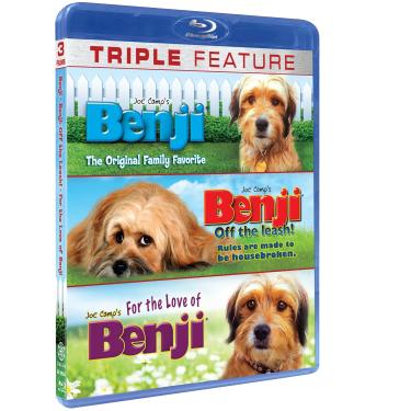 Imagem de Benji Triple Feature (Benji / Benji: Off the Leash! / For the Love of Benji) [Blu-ray]