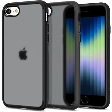 Imagem de Spigen Ultra Híbrido [2ª Geração] Projetado para iPhone SE 2022/iPhone SE 3 Case 2022/iPhone SE 2020/iPhone 8/iPhone 7 Case - Frost Black