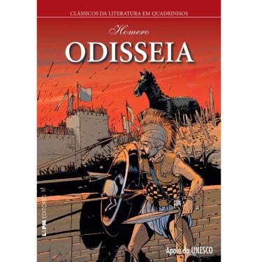 Imagem de Livro - Clássicos da Literatura em Quadrinhos - Odisseia - Homero