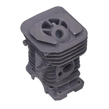 Imagem de Conjunto de pistão cilíndrico, kit de junta cilindro resistente ao desgaste de 40 mm para motosserra para jardim para 136 137 141 142