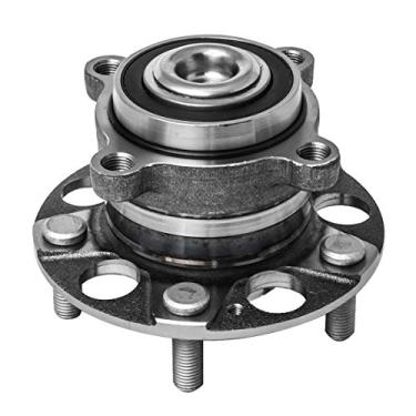 Imagem de Conjunto de cubo e rolamento da roda traseira compatível com Acura TSX Honda Accord AUQDD 512353 [5 Lug]