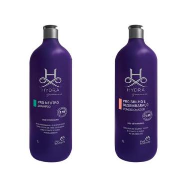 Imagem de Shampoo Hydra Pro Neutro 1 L + Cond. Brilho E Desembaraço 1 L - Pet So