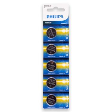 Imagem de 30 Pilhas Phillips Cr2016 3V Bateria Original - 06 Cartelas - Philips