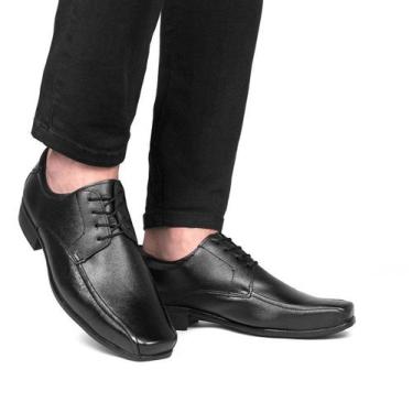 Imagem de Sapato Social Masculino Oxford Em Couro Premium Confortável - Gmm Vend