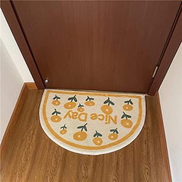 Imagem de SHENGANG Tapete de banheiro Microfibra Banheira Piso Lateral Antiderrapante Tapetes de entrada de banheiro Tapetes para animais de estimação Capacho para chuveiro, 9,40x60cm