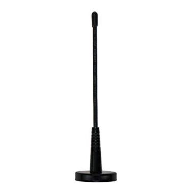 Imagem de AUTUTUT Antena de base magnética universal para carro com antena decorativa para montagem no teto e suporte para carro