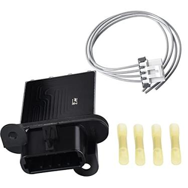 Imagem de Kit de resistores de motor soprador de ventilador HVAC com chicote de arame compatível com Toyota Tacoma 2005-2018 substitui 973-582, 87138-04052, RU746, RU1435