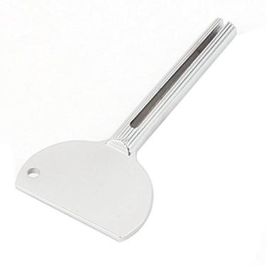 Imagem de uxcell Pasta de dente de aço inoxidável, para uso em formato de chave, para uso no banheiro