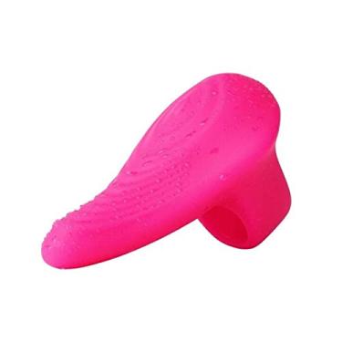 Imagem de Vibradores de Silicone Dedo Estimulador Mamilo Massageador Ponto G e Clitóris Estimulador Sexual Zatla Shop (Rosa)