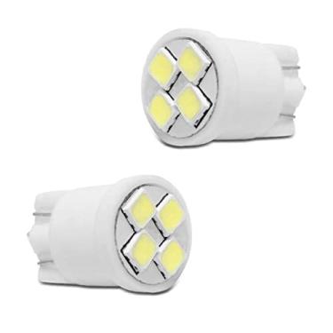 Imagem de Lampada Esmagada Grande Pingao 4 Leds Branco 24V 10 Pcs Meia Luz Painel Luz Teto Luz Placa