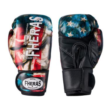 Imagem de Luva de Boxe Muay Thai mma 12oz Estampada eua Fheras