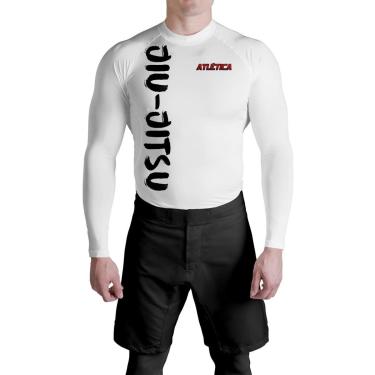 Imagem de Camiseta Atlética Rash Guard Jiu Jitsu Masculina-Masculino