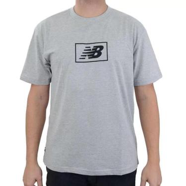 Imagem de Camiseta New Balance Square Logo Masculina-Masculino