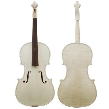 Imagem de Viola de Arco Inacabada feita à mão Tam 42 Strad Abeto Atiro