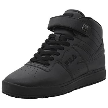 Imagem de Fila Tênis masculino Vulc-13-SR antiderrapante para trabalho preto, Preto/Preto/Preto, 10.5
