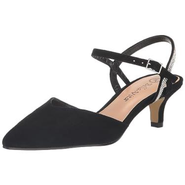 Imagem de Bella Vita Sapato feminino Katriana, Couro de camurça preta, 10 X-Wide