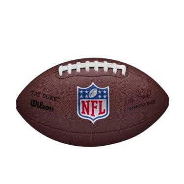 Imagem de Bola de Futebol Americano Wilson NFL Couro Duke 1825