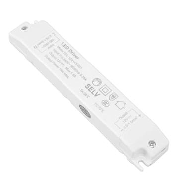 Imagem de Driver de Transformador de LED, Driver de LED 18W Adaptador de Transformador de Fonte de Alimentação à Prova D'água DC 12V 1,5A Fonte de Alimentação de LED para LED,