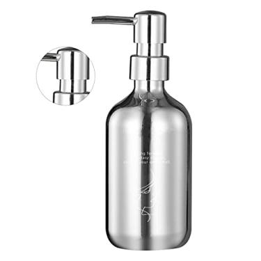 Imagem de Dispensador de bomba manual requintado, moderno durável e vazio xampu loção loção frascos para cozinha banheiro bancada