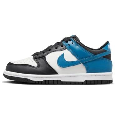 Imagem de Nike Tênis infantil Dunk Low, Summit branco/azul industrial, 18