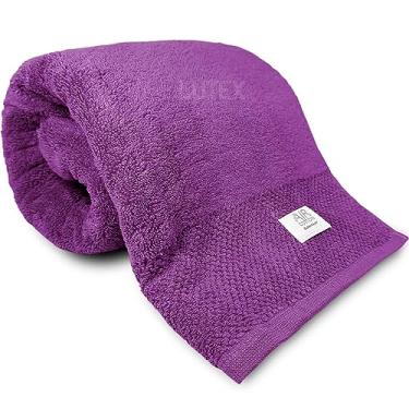 Imagem de Toalha de Banho Gigante Buddemeyer Hannah Intense Air 100% Algodão - Cores Vibrantes Banhão Alta Absorção 77 x 150 (Roxo 1334)