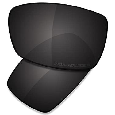 Imagem de SAUCER Lentes de reposição premium e protetores de nariz para óculos de sol Oakley Spike High Defense - preto carbono