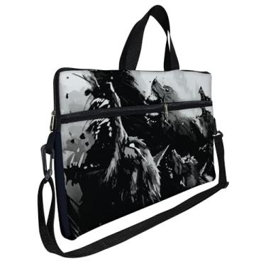 Imagem de Case Capa Maleta Premium Para Notebook Laptop de 17 e 17,3 com Alça de Mão Alça de Ombro e Zíper Lateral - Alcateia