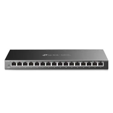 Imagem de TP-Link TL-SG116E | Switch Gigabit de 16 portas | Gerenciamento inteligente fácil | Plug & Play | Garantia de 3 anos do fabricante | Montagem em desktop/parede | Metal resistente com portas blindadas